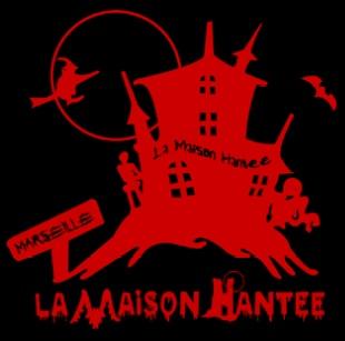 logo maison hantée